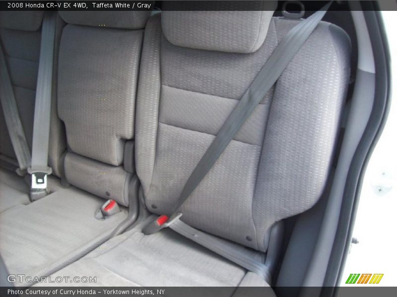Taffeta White / Gray 2008 Honda CR-V EX 4WD