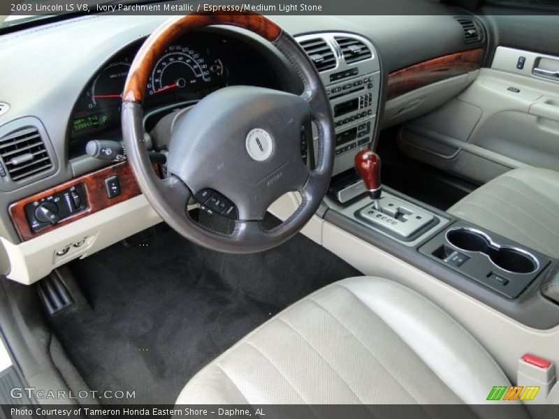  2003 LS V8 Espresso/Medium Light Stone Interior
