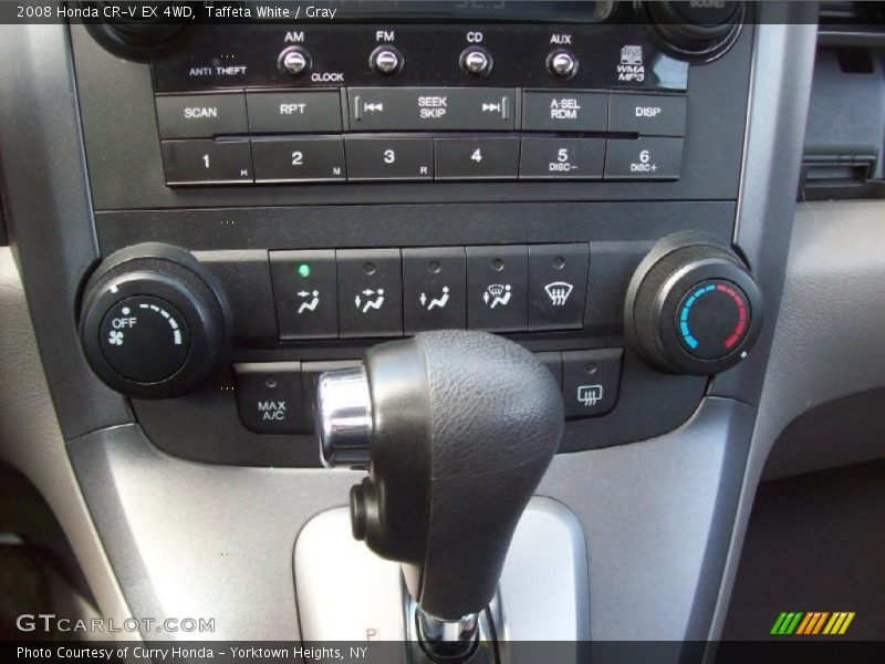 Taffeta White / Gray 2008 Honda CR-V EX 4WD