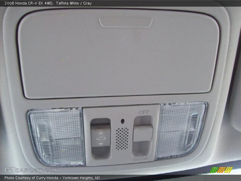 Taffeta White / Gray 2008 Honda CR-V EX 4WD