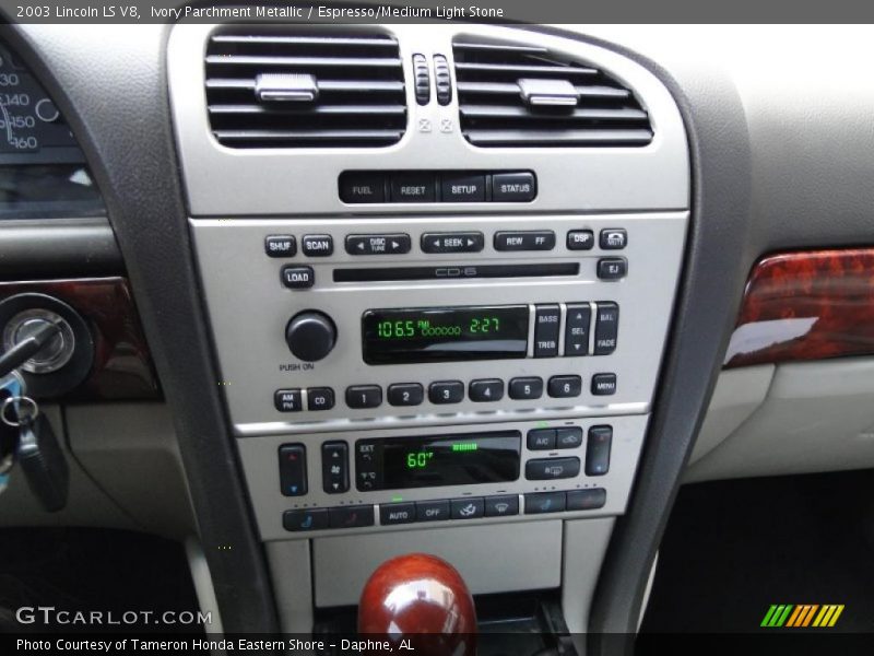 Controls of 2003 LS V8