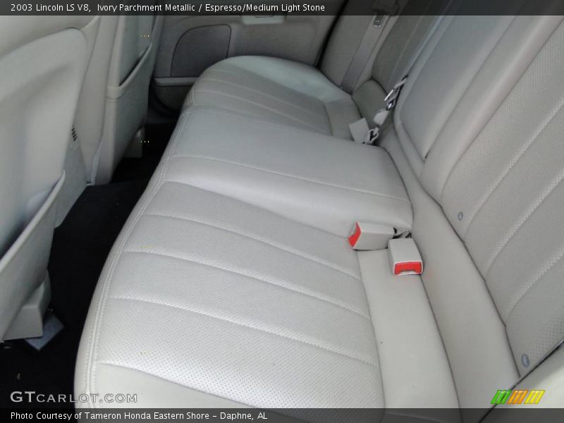 Ivory Parchment Metallic / Espresso/Medium Light Stone 2003 Lincoln LS V8