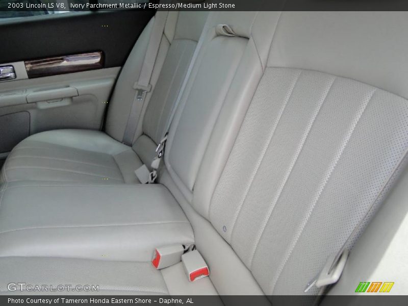 Ivory Parchment Metallic / Espresso/Medium Light Stone 2003 Lincoln LS V8