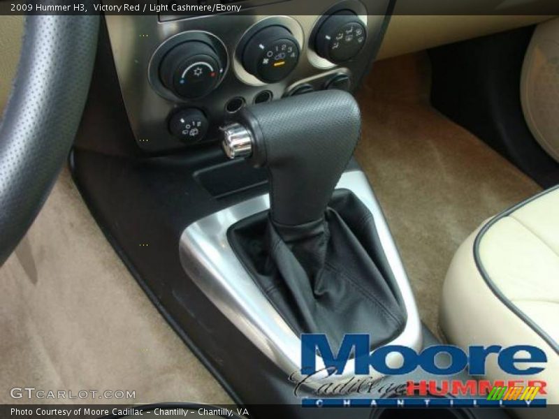 Victory Red / Light Cashmere/Ebony 2009 Hummer H3