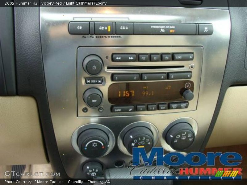 Victory Red / Light Cashmere/Ebony 2009 Hummer H3