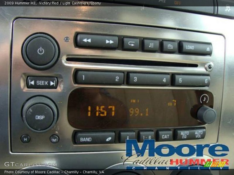 Victory Red / Light Cashmere/Ebony 2009 Hummer H3