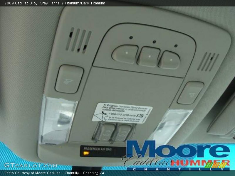 Gray Flannel / Titanium/Dark Titanium 2009 Cadillac DTS