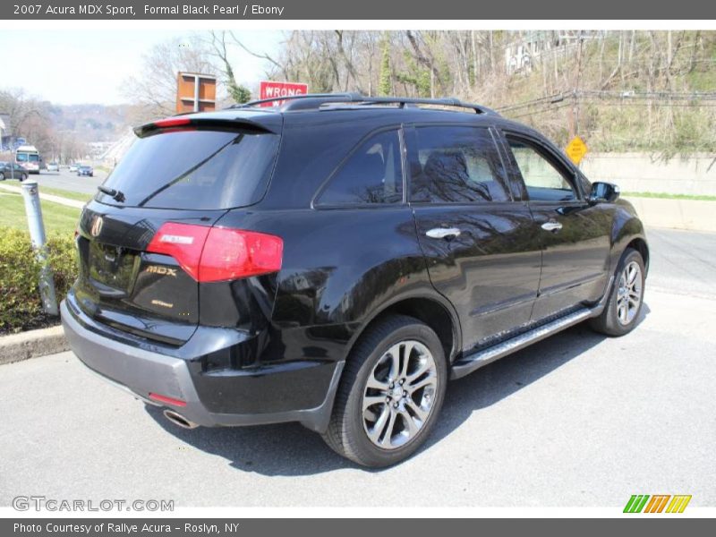 Formal Black Pearl / Ebony 2007 Acura MDX Sport