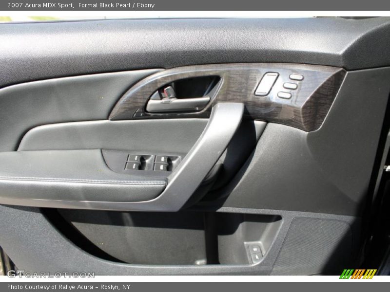 Formal Black Pearl / Ebony 2007 Acura MDX Sport