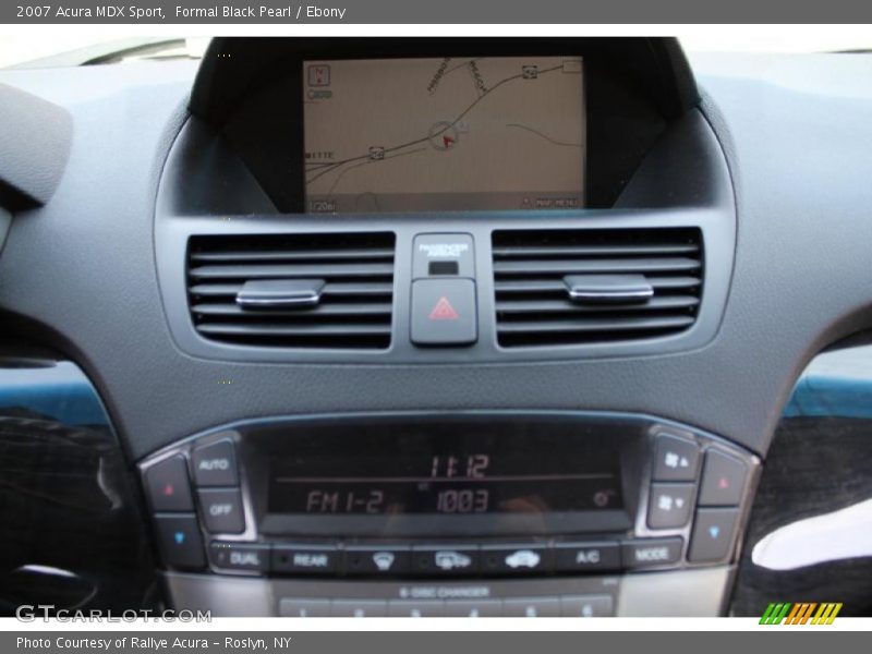 Formal Black Pearl / Ebony 2007 Acura MDX Sport
