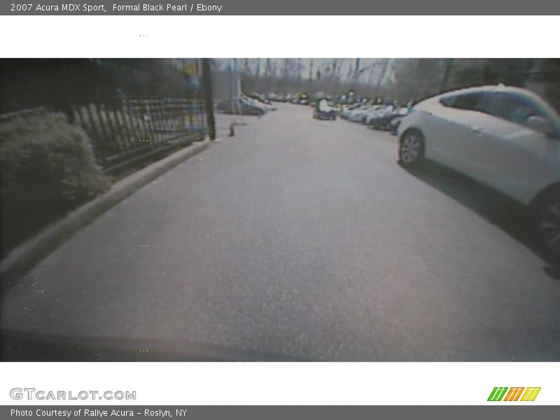Formal Black Pearl / Ebony 2007 Acura MDX Sport