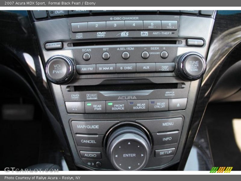 Formal Black Pearl / Ebony 2007 Acura MDX Sport