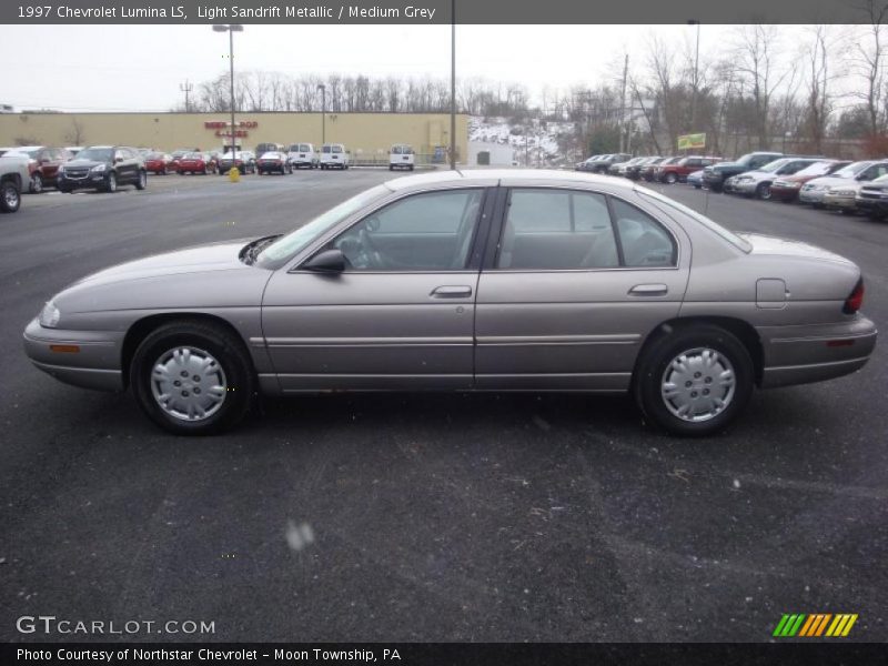 Light Sandrift Metallic / Medium Grey 1997 Chevrolet Lumina LS