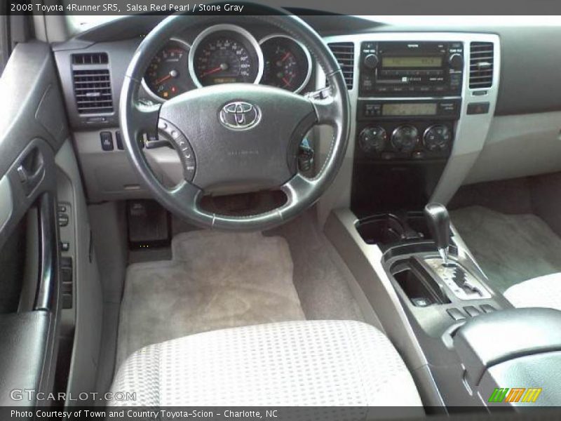 Salsa Red Pearl / Stone Gray 2008 Toyota 4Runner SR5