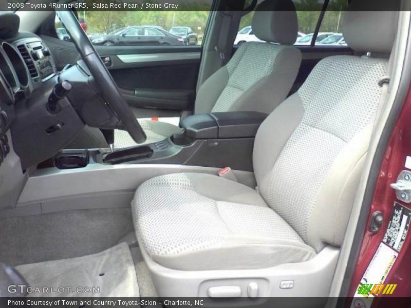 Salsa Red Pearl / Stone Gray 2008 Toyota 4Runner SR5