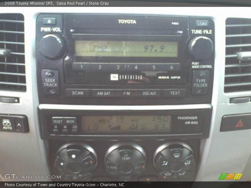 Salsa Red Pearl / Stone Gray 2008 Toyota 4Runner SR5