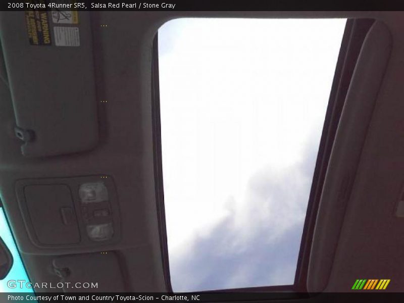 Salsa Red Pearl / Stone Gray 2008 Toyota 4Runner SR5