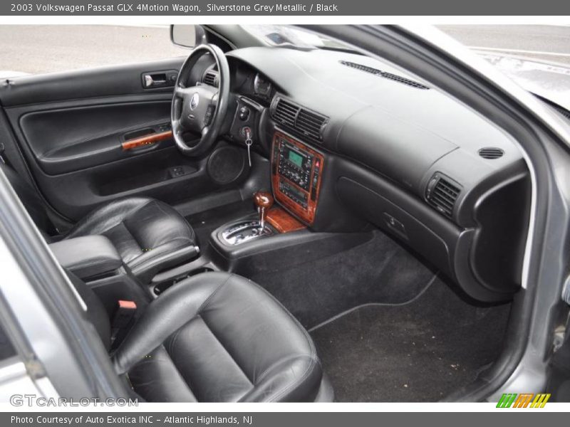  2003 Passat GLX 4Motion Wagon Black Interior