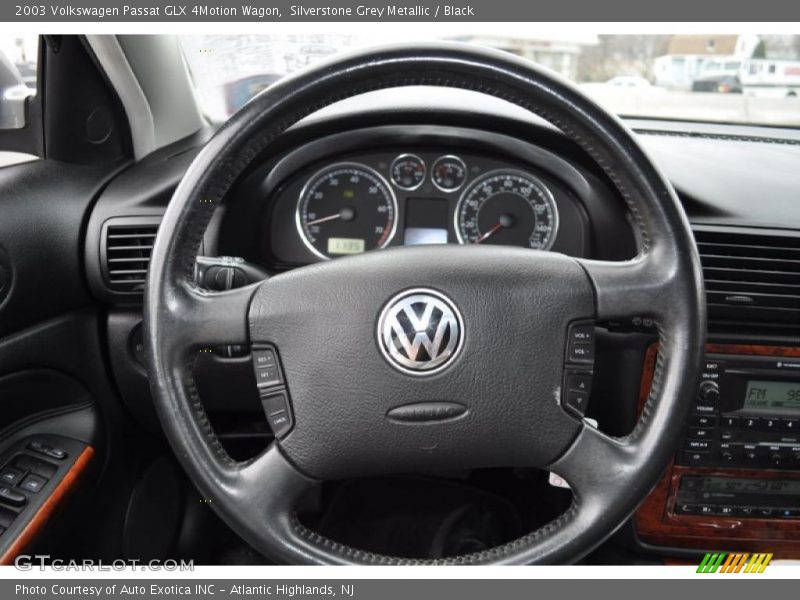 Silverstone Grey Metallic / Black 2003 Volkswagen Passat GLX 4Motion Wagon