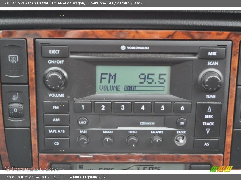 Silverstone Grey Metallic / Black 2003 Volkswagen Passat GLX 4Motion Wagon