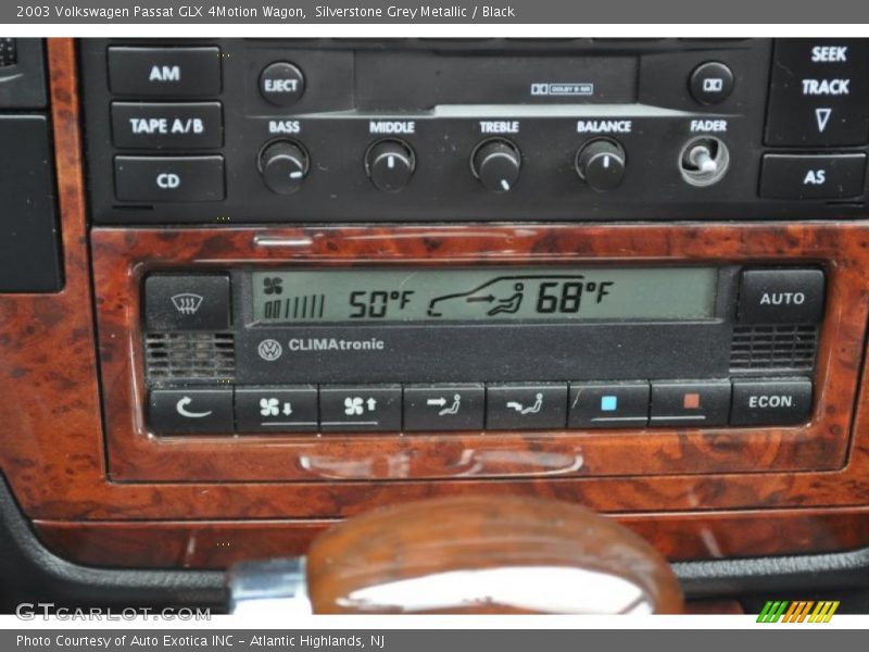 Silverstone Grey Metallic / Black 2003 Volkswagen Passat GLX 4Motion Wagon