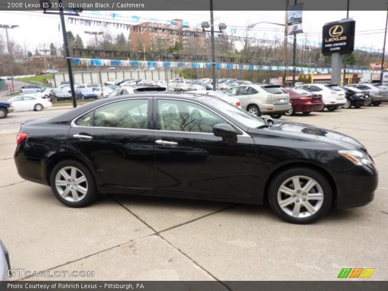 Obsidian Black / Cashmere 2008 Lexus ES 350