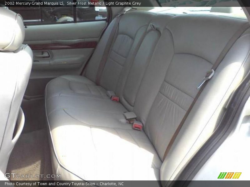 Silver Frost Metallic / Light Graphite Grey 2002 Mercury Grand Marquis LS