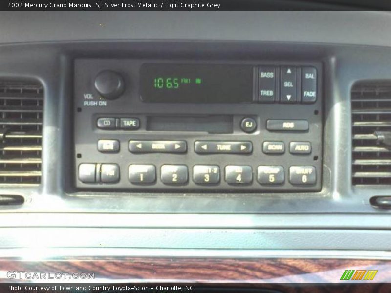 Silver Frost Metallic / Light Graphite Grey 2002 Mercury Grand Marquis LS