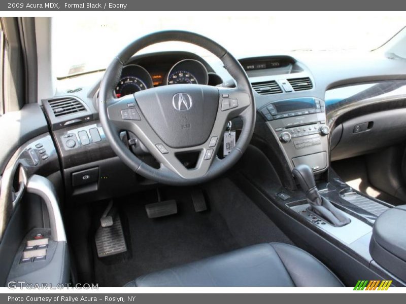 Dashboard of 2009 MDX 