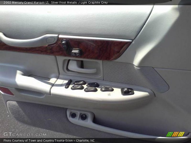 Silver Frost Metallic / Light Graphite Grey 2002 Mercury Grand Marquis LS