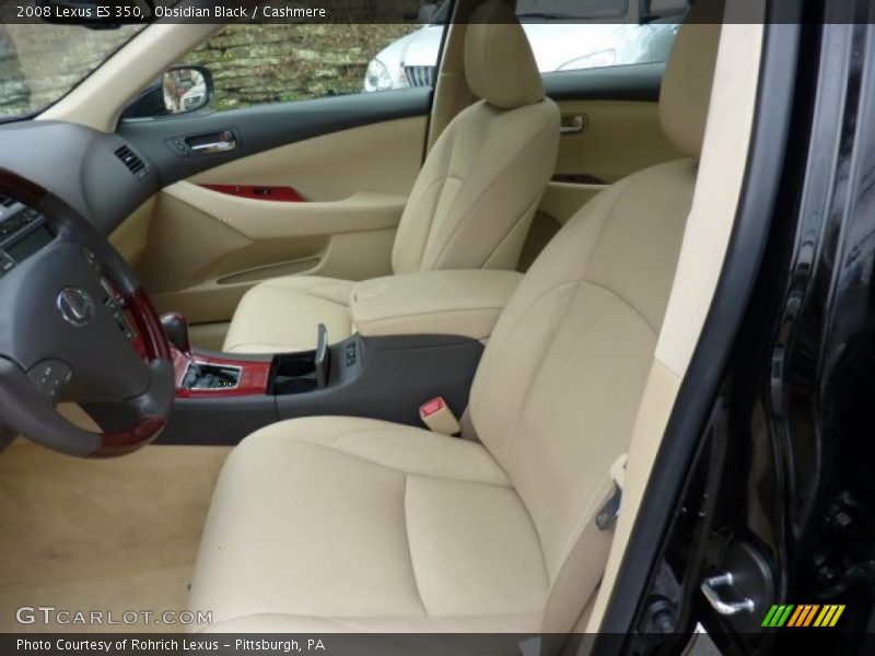 Obsidian Black / Cashmere 2008 Lexus ES 350