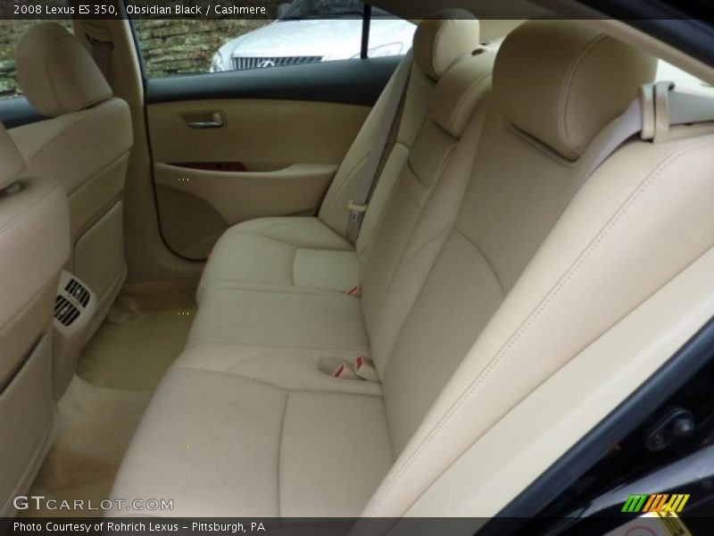 Obsidian Black / Cashmere 2008 Lexus ES 350