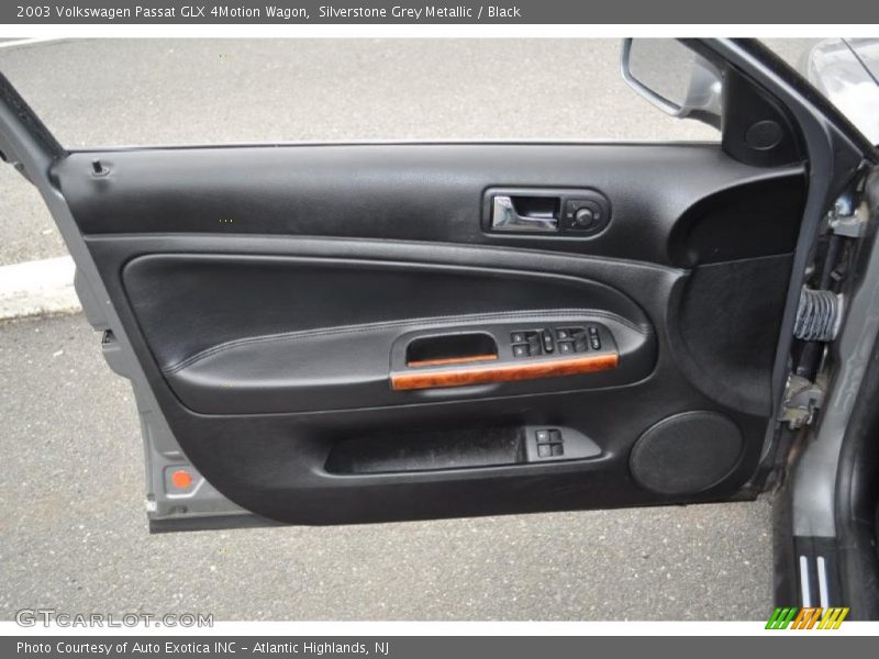 Silverstone Grey Metallic / Black 2003 Volkswagen Passat GLX 4Motion Wagon