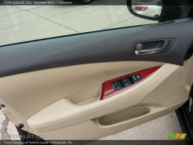 Obsidian Black / Cashmere 2008 Lexus ES 350