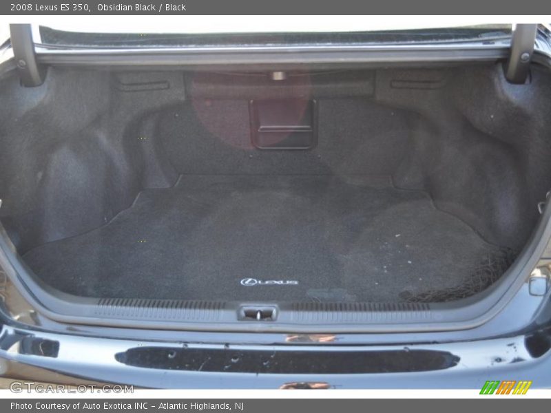 Obsidian Black / Black 2008 Lexus ES 350