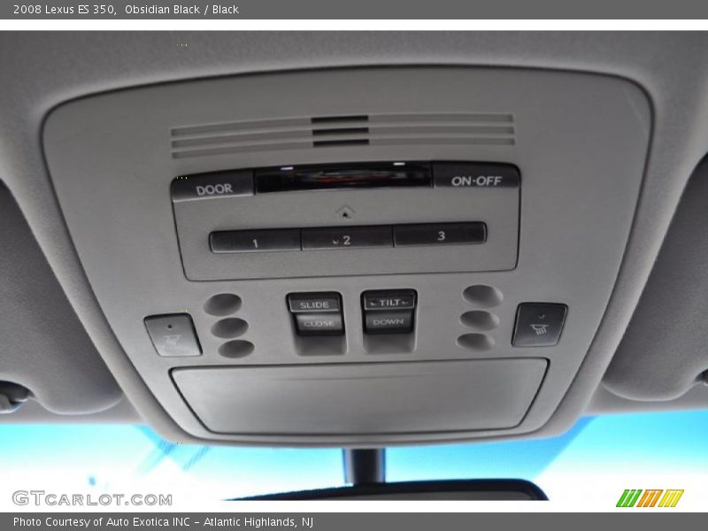 Obsidian Black / Black 2008 Lexus ES 350