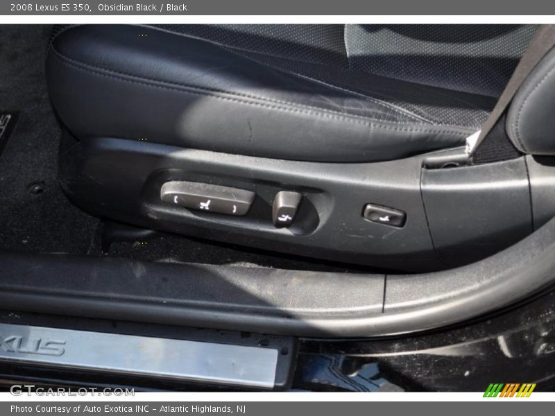 Obsidian Black / Black 2008 Lexus ES 350