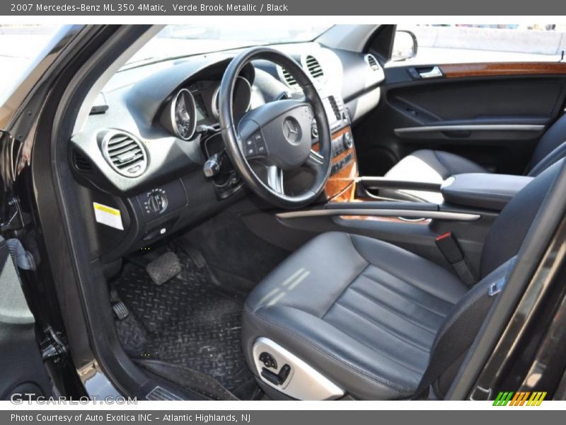  2007 ML 350 4Matic Black Interior