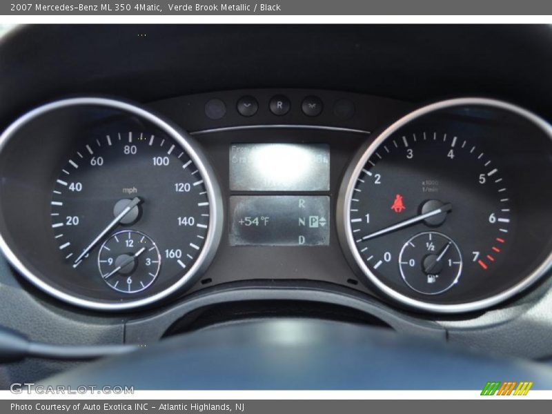  2007 ML 350 4Matic 350 4Matic Gauges