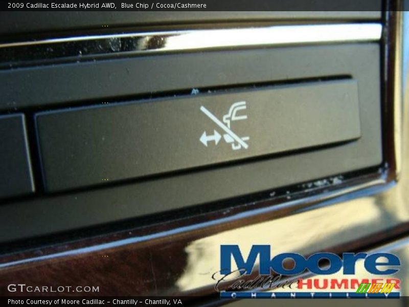 Blue Chip / Cocoa/Cashmere 2009 Cadillac Escalade Hybrid AWD