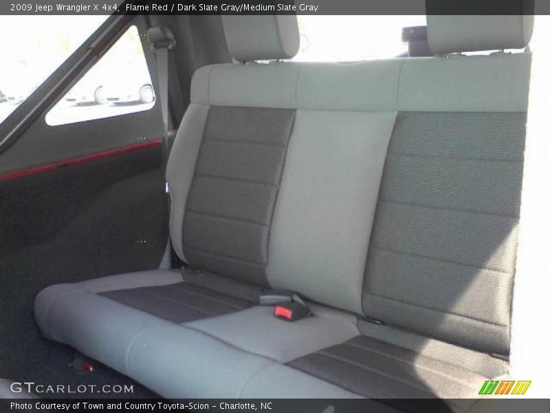 Flame Red / Dark Slate Gray/Medium Slate Gray 2009 Jeep Wrangler X 4x4