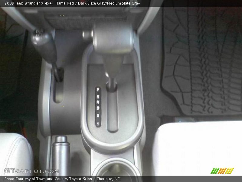 Flame Red / Dark Slate Gray/Medium Slate Gray 2009 Jeep Wrangler X 4x4