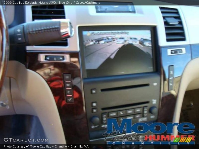 Blue Chip / Cocoa/Cashmere 2009 Cadillac Escalade Hybrid AWD
