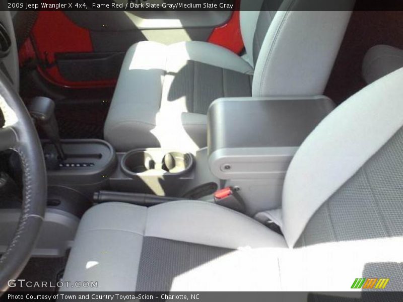 Flame Red / Dark Slate Gray/Medium Slate Gray 2009 Jeep Wrangler X 4x4