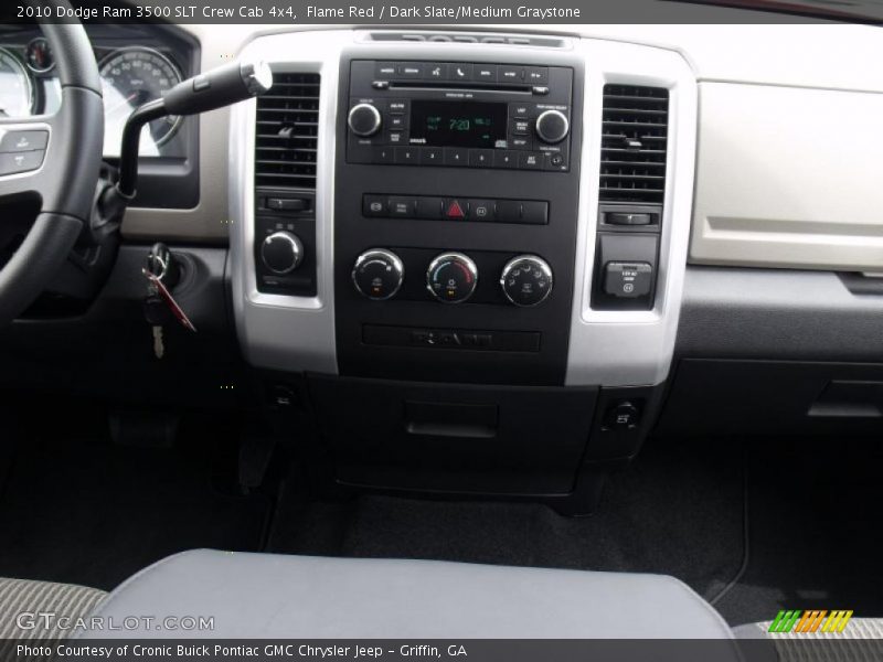 Flame Red / Dark Slate/Medium Graystone 2010 Dodge Ram 3500 SLT Crew Cab 4x4