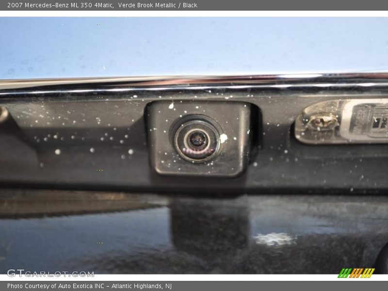 Verde Brook Metallic / Black 2007 Mercedes-Benz ML 350 4Matic