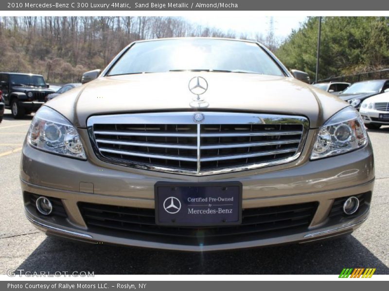 Sand Beige Metallic / Almond/Mocha 2010 Mercedes-Benz C 300 Luxury 4Matic