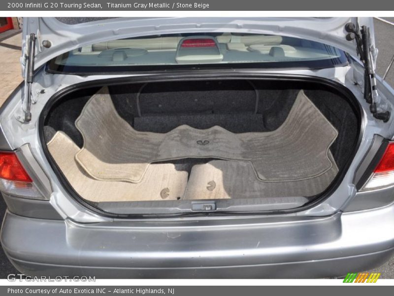 Titanium Gray Metallic / Stone Beige 2000 Infiniti G 20 Touring Sedan