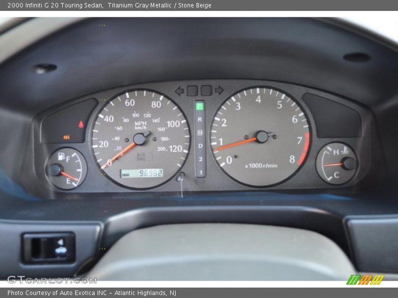  2000 G 20 Touring Sedan 20 Touring Sedan Gauges