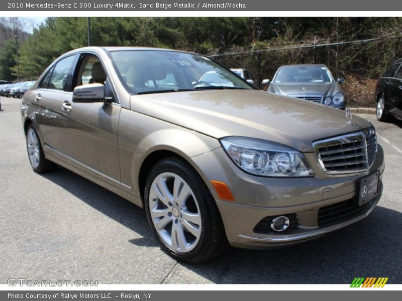 Sand Beige Metallic / Almond/Mocha 2010 Mercedes-Benz C 300 Luxury 4Matic